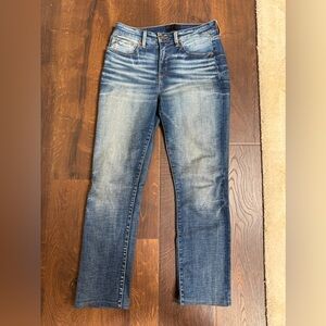 Buckle Black Straight Fir Jeans